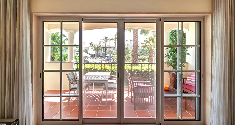 Double French Doors Interior Repair in Sunset, FL