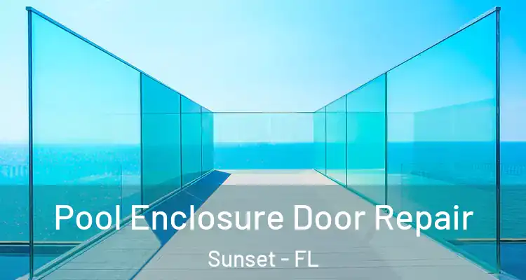  Pool Enclosure Door Repair Sunset - FL