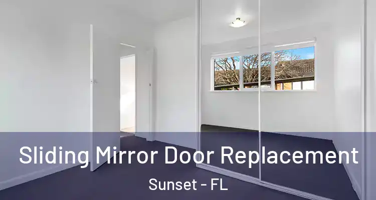  Sliding Mirror Door Replacement Sunset - FL