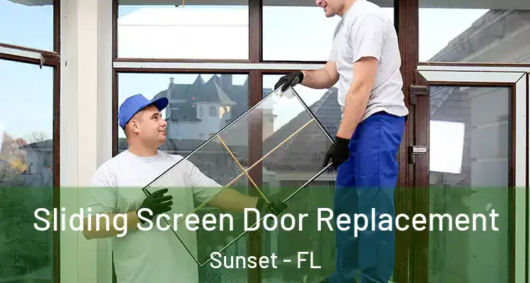  Sliding Screen Door Replacement Sunset - FL